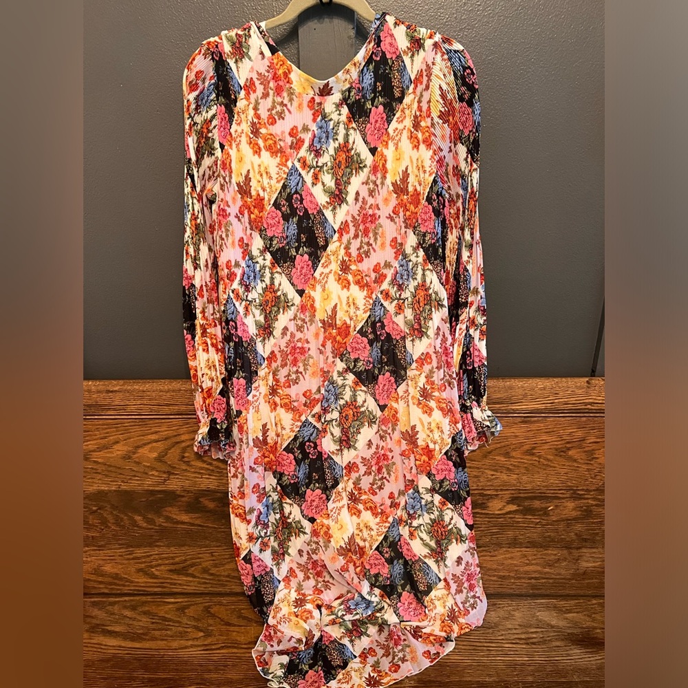 Anthropologie Midi Paisley Print Dress